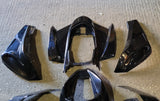 FQB35 BLACK 150CC GY6 QUAD BIKE FAIRING PLASTICS KIT BODY WORK