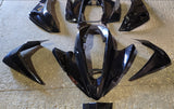 FQB35 BLACK 150CC GY6 QUAD BIKE FAIRING PLASTICS KIT BODY WORK