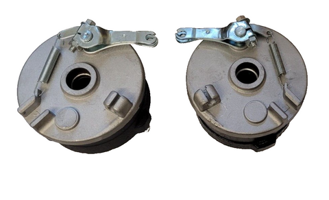 HUB04 FRONT DRUM BRAKES LEFT / RIGHT SET 110 CC QUAD BIKE SHOES HUB FITS AGA-3
