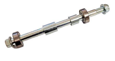 RAX35 15MM AXLE 225MM WITH SPACERS & 6202 BEARINGS 125CC DIRT PIT BIKE SPINDLE