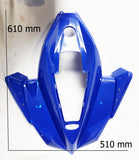 FQB10 BLUE / BLACK 110CC QUAD BIKE FAIRING PLASTICS KIT BODY WORK 001HX TAO TAO CHEETAH / SPEEDY