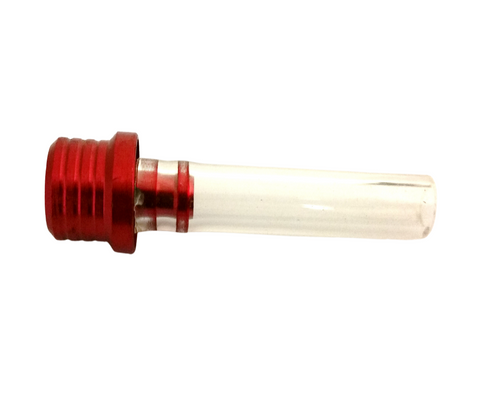 BTH01 RED ANODISED FUEL CAP BREATHER PIPE FOR DIRT / PIT BIKE 110CC 125CC 140CC