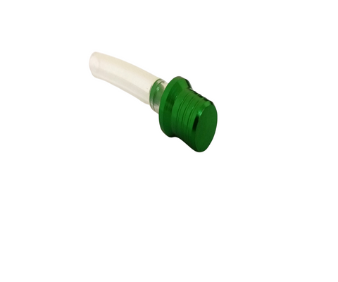BTH03 GREEN ANODISED FUEL CAP BREATHER PIPE FOR DIRT / PIT BIKE 110CC 125CC 140CC