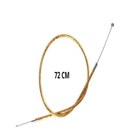 CTH10 MINI MOTO / MINI DIRT BIKE THROTTLE CABLE GOLD 72CM