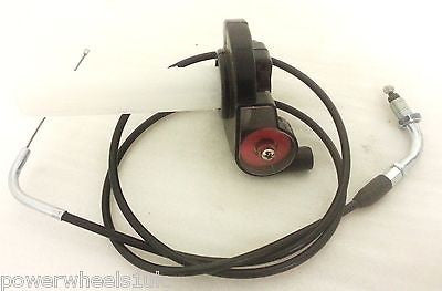 THA16 CONVERSION BASHAN THUMB THROTTLE TO TWIST THROTTLE WITH CABLE 200CC QUAD BIKE - Orange Imports