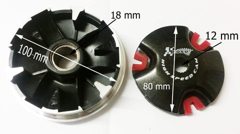 DRT04 VARIATOR DRIVE TRAY GY6 50CC FOR SCOOTERS - Orange Imports