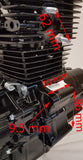 ENG14 COMPLETE ENGINE FOR BASHAN BS200S-3, 200CC AIR COOLED (167FML) QUAD BIKE - Orange Imports - 5