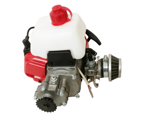 ENG37 49CC 2 STROKE DRIFT TRIKE ENGINE WITH PULL START, FUEL TANK AIR FILTER