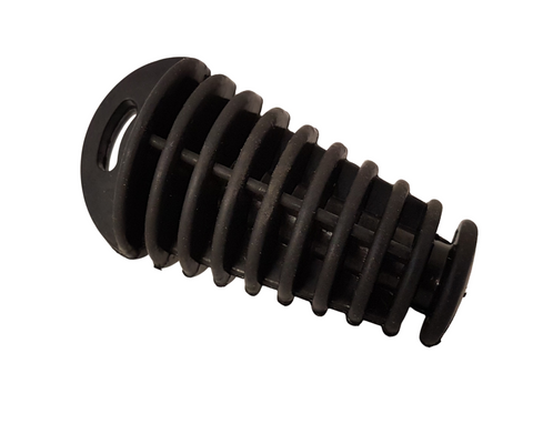 EX011 EXHAUST WASH BUNG SILENCER FOR MOTORCROSS MX PIT / DIRT BIKE BLACK