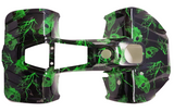 RED, BLACK, GREEN SKULLS, MINI QUAD BIKE FAIRING FOR AGA-20 49CC MINI QUAD BIKE ABT005