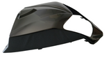 FNC21 BLACK GLOSSY FRONT NOSE CONE, HEADLIGHT SURROUND BASHAN BS200S-7 QUAD