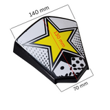 FNC22 FRONT GUARD COWL WITH MOUNT 49CC 2 STROKE MINI QUAD BIKE STAR DESIGN