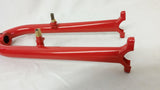 FOR13 RED FRONT FORK WHEEL MOUNT GT-ONE 49CC 2 STROKE DRIFT TRIKE APOLLO GO KART - Orange Imports - 3