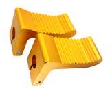 FP008 NON-SLIP FOOT REST PEGS GOLD FOR 47CC 49CC MINI MOTO