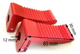 FP009 NON-SLIP FOOT REST PEGS RED FOR 47CC 49CC MINI MOTO - Orange Imports - 1