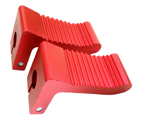 FP009 NON-SLIP FOOT REST PEGS RED FOR 47CC 49CC MINI MOTO
