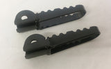FP015 SET OF FOLD BACK METAL FOOT PEGS FOR 49CC MINI DIRT BIKE - Orange Imports - 3