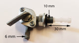 FPT02 FUEL TAP FILTER ON / OFF FOR DIRT / BIKE / PIT / QUAD BIKES - Orange Imports - 1