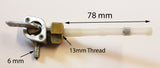 FPT04 FUEL PETROL TAP ON / OFF FOR QUAD / PIT / DIRT BIKE FILTER - Orange Imports - 1