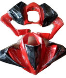 FQB21 RED / BLACK 150CC GY6 QUAD BIKE FAIRING PLASTICS KIT BODY WORK