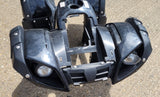 FQB28 BLACK FAIRING PLASTICS HEAD LIGHTS FOOTWELLS 125CC OFF ROAD QUAD BIKE ATV UPBEAT