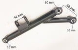 FRA21 LEFT SIDE STRUT BAR FRAME SECTION FOR I-GO 150CC  200CC ATV QUAD BIKE
