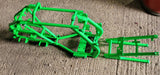 FRA33 GREEN FRAME CHASSIS, 4 STROKE 125CC QUAD BIKE ATV