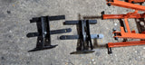 FRA34 ORANGE FRAME CHASSIS, FOOTWELL MOUNTS 4 STROKE 125CC QUAD BIKE ATV