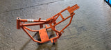 FRA40 49CC 2 STROKE MINI DIRT BIKE FRAME CHASSIS ORANGE