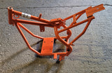 FRA40 49CC 2 STROKE MINI DIRT BIKE FRAME CHASSIS ORANGE