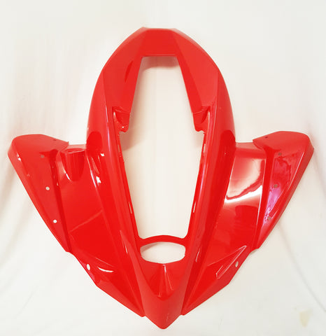 FRONT FAIRING PLASTICS SPY RACING 250CC 350CC ROAD LEGAL QUAD BIKES, Red, Green, Black, Silver