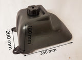 FUT23 PLASTIC FUEL TANK WITH FUEL CAP FOR GY6 150CC 200CC I-GO QUAD BIKE ATV - Orange Imports - 1