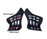 FW013 SET OF HEEL GUARDS FOOT WELLS FOR 110CC OFF ROAD QUAD BIKE ATV