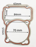 GAS13 CYLINDER GASKET FOR BASHAN BS200S-3 QUAD 200CC - Orange Imports