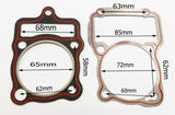 GAS66 HEAD / BASE CYLINDER GASKET 65MM AIR COOLED BASHAN BS200S-3 QUAD BIKE - Orange Imports
