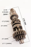 GEAR10 TRANSMISSION MAIN GEAR SHAFT ASSEMBLY FOR BASHAN BS200S-7 200CC QUAD BIKE ATV