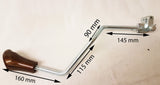 GES20 GEAR SHIFT LEVER FOR 150CC 200CC I-GO ON/ OFF ROAD TIPPING TRAILER QUAD - Orange Imports - 2
