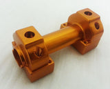 HBC02 HANDLEBAR CLAMPS FOR BASHAN / PANTHER / WARRIOR / HAILI QUAD ATV - Orange Imports - 2
