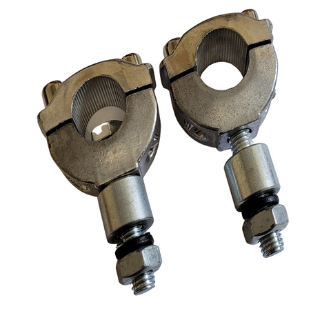HBC08 SET OF HANDLEBAR CLAMPS SPARE PARTS FOR KXD MINI DIRT BIKE 49 CC