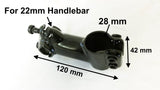HBC19 HANDLEBAR MOUNT CLAMP GT-ONE 49CC 2 STROKE DRIFT TRIKE APOLLO GO KART - Orange Imports