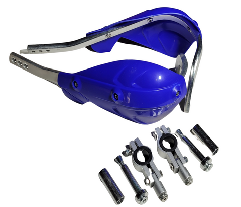 HG14 VENOM REINFORCED HAND GUARDS BLUE FOR MOTO X ENDURO MX