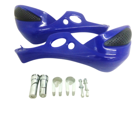 HG27 BLUE VENTED HAND GUARDS PROTECTORS DIRT OR QUAD BIKES