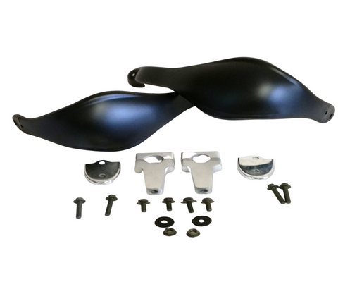 HG49 SET OF BLACK HAND GUARD PROTECTORS FOR BASHAN BS200S-7 QUAD BIKE