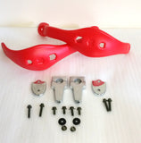 HG52 NEW STYLE SET OF RED HAND GUARD PROTECTORS FOR BASHAN BS200S-7 QUAD