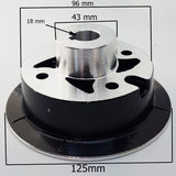 HUB16 REAR OUTER HUB FOR 24V /250W CHINESE MOBILITY SCOOTER