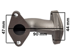 IM023 INLET MANIFOLD 20MM FOR 90CC 110 CC 125CC DIRT PIT BIKES