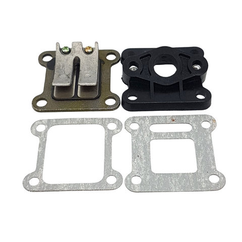 IMR01 SET OF INLET MANIFOLD REEDS AND GASKETS FOR 47 - 49CC MINI MOTO / MINI DIRT / MINI QUAD BIKE