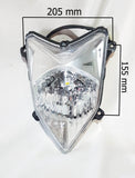 LH016 HEAD LIGHT FOR BASHAN BS250AS-43 250CC ROAD LEGAL BASHAN 2019