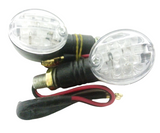 LIN09 SET OF MINI LED INDICATORS FOR MOTORCYCLE / MOTORBIKE / QUAD BIKE