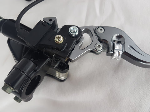 LS18 CNC HYDRAULIC CNC BRAKE RESERVOIR AND CLUTCH MOTORCYCLE LEVER SET